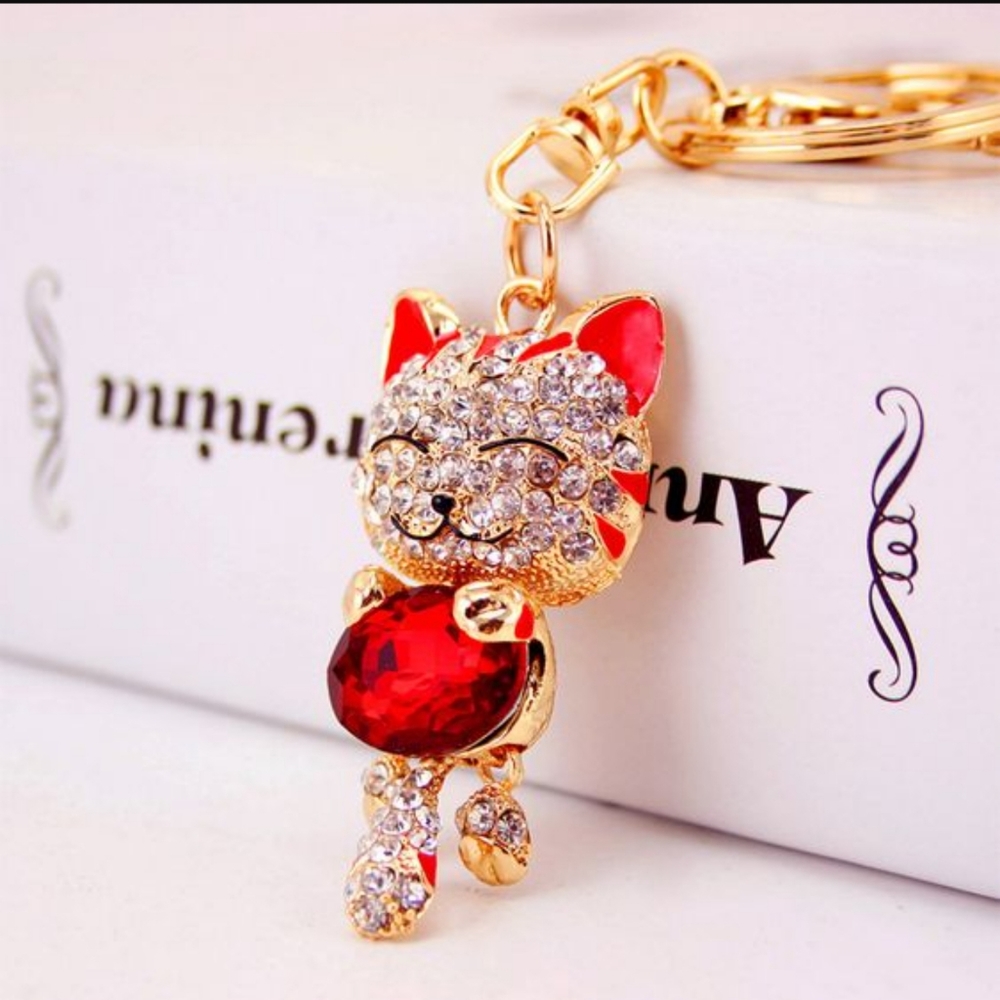‼️CLEARANCE PRICE FIRM‼️🎉Restocked🎉😽Cat Keychain😽